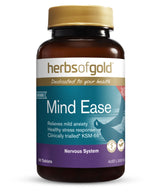 Herbs of Gold Mind Ease 60 Tablets (Formerly Anxiety Ease)